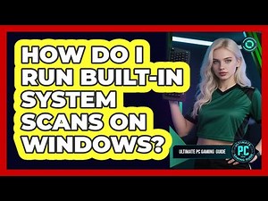 How Do I Run Built-in System Scans on Windows?
