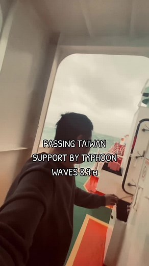 Ship Passing Through Huge Typhoon Waves | Typhoon Impact on Tanker Ship