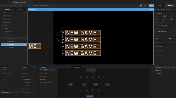 UI Basics - Creating page transitions