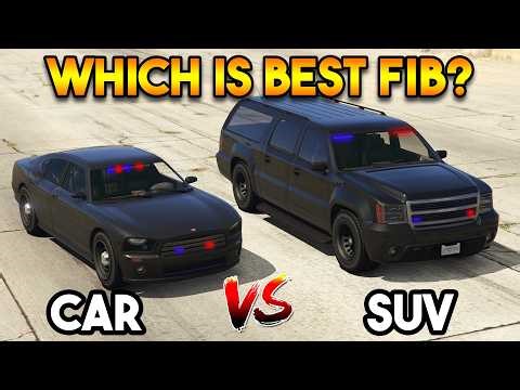 GTA 5 ONLINE : FIB CAR VS FIB SUV (WHICH IS BEST FIB?)