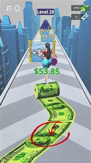 Roller Game's Magic 🔥💰gaming Money" "This game rains money! 💵 #MoneyRoller#gameplay