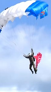 304K views · 1.7K reactions | The incredible moment before the Toulouse vs Sale game where a parachutist was stuck on the roof of the stadium and later rescued by firefighters in a cherrypicker  | SuperSport Rugby | Facebook