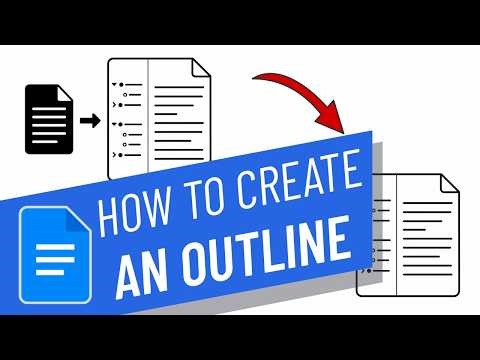 How to Create an outline in Google Docs