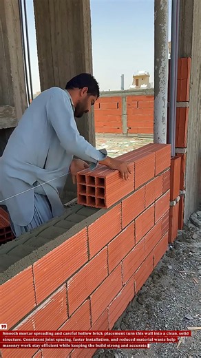 Fast Hollow Brick Wall Installation