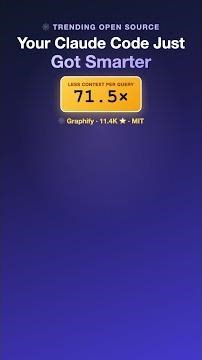 This Open-Source Tool Makes Claude Code 71× Smarter (Graphify)