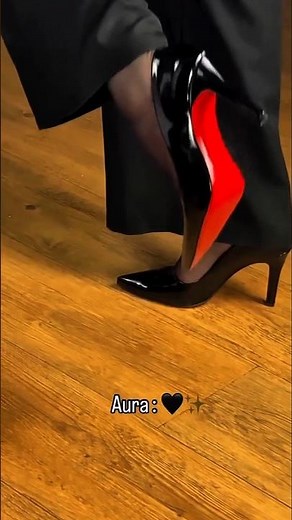 Luxury Louboutin Heels 👠 Red Sole Elegance | Classy Fashion #Shorts #heels #viral #fashion