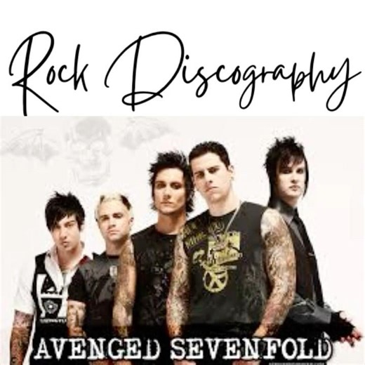 AVENGED SEVENFOLD FULL DISCOGRAPHY #shorts #avengedsevenfold #discography #rock #heavymetalsongs
