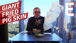 1M views · 8.6K reactions | The Aviary's chicharrón: Berkshire pork that's been boiled, dehydrated, and fried to perfection | Eater | Facebook