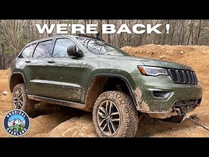 Off Roading Jeep Gladiator and Jeep Grand Cherokee (WK2) | Windrock Trail 22