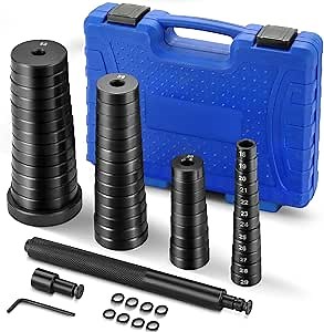 52PCS Custom Bushing Driver Tool Set | Bearing and Seal Driver Set 18mm - 65mm Transmission Wheel Axle Bearing Race Seal Installer Remover