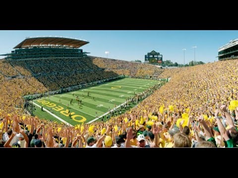 Oregon Walking Tour (Autzen Stadium in Eugene)