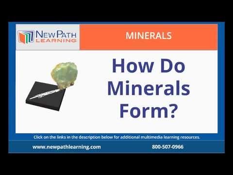 Minerals - How Do Minerals Form?