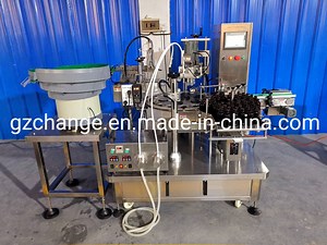 [Hot Item] Dropper Cap Auto Filling Capping Sealing Process Machine