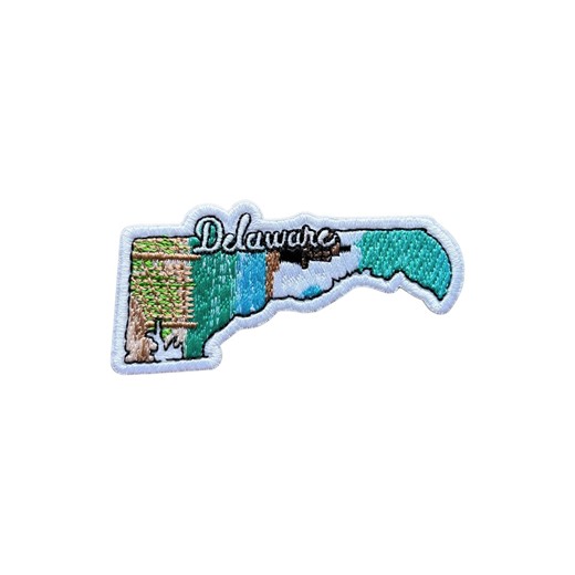 Delaware State Map Nature 3" Embroidery Travel Patch, Iron On/sew on Fabric Patches for Clothes Backpacks Hat, Traveler DIY Accessories - Etsy