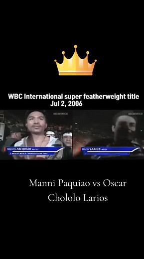 Pacquiao vs Larios 2006: The Battle of Warriors!