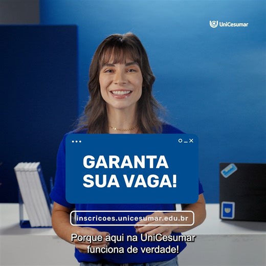 Unicesumar Polo Ubiratã-PR on Instagram: "Na UniCesumar, estudar a distância é mais do que assistir a aulas on-line. É mergulhar em uma plataforma completa (Studeo), com materiais interativos, professores que acompanham você de perto e atividades práticas que vão direto pro seu portfólio. Aqui, você tem: ▪Uma disciplina por mês, com foco total. ▪App exclusivo para estudar de onde e quando quiser, sem gastar sua internet. ▪Aulas ao vivo toda semana. ▪Provas presenciais no polo mais perto de você.