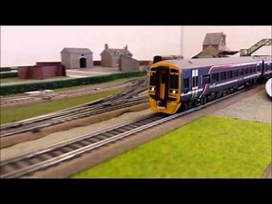 Bachmann 31-515 Class 158 2 car DMU in 'First Scotrail' livery B22117