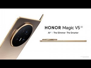 Introducing the World's Thinnest Foldable Phone: HONOR Magic V5