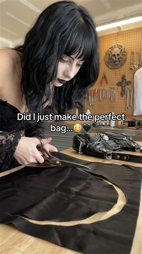 Be honest, would you wear it? 😭🖤 #goth #gothfashion #gothstyle #gothgirls #handmade