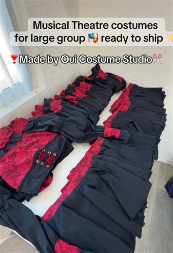 Custom made musical theatre costume ❣️Made by Oui Costume Studio✂️#dancecostume #handmadecostume #sewingtiktok #dance #musicaltheater