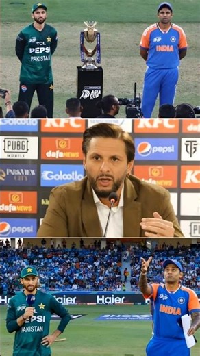 Sahid Afridi Issues Open Callage Team India 🔥 #indvspak #sahidafridi #shorts