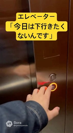 感情持ったエレベーターが喋りかけてきた場合 #shorts #funny #シュール#viral #コメディ