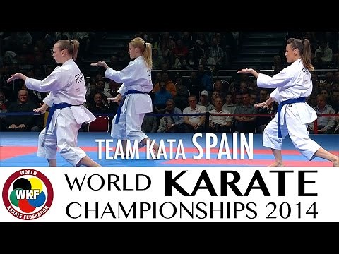 Team Kata SPAIN. Kata Annan. 2014 World Karate Championships. | WORLD KARATE FEDERATION
