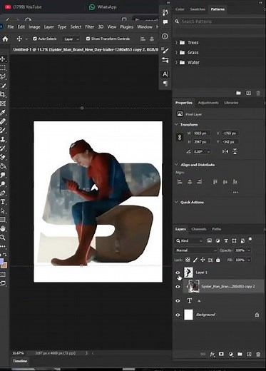 Adobe Photoshop 2026 Tips for embedding images into text without using clipping mask