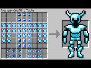 Minecraft, but crafting is HUGE...