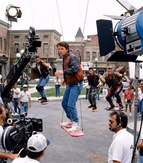 Back to the Future is officially back. AI behind the scenes of one of the most iconic movies ever! Tag someone who loves this movie. Follow for more film nostalgia reimagined. 🎥 #behindthescenes #ai #productionlife #backtothefuture | DeMarco Films