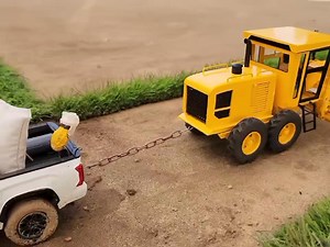 78K views · 1.1K reactions | diy mini tractor motor grader machine making road science project #diy​ #mini #tractor​ #gradermachine #science #project | Animation Motivation | Facebook