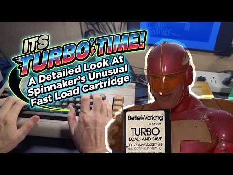 IT'S TURBO TIME! A Detailed Look At Spinnaker's Unusual C64 Fast Load Cartridge