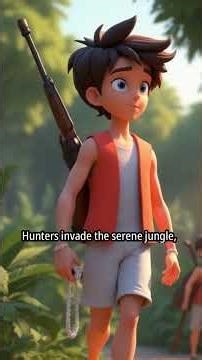 Momo’s Mighty Roar! 🦁✨ Funny Kids Story | part 1