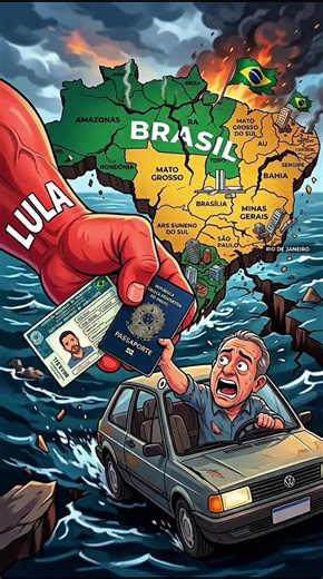PT QUEBROU O BRASIL E AGORA QUER TOMAR SUA CNH E PASSAPORTE! 😡🚫 Com 73 milhões endividados, STF libera suspensão de documentos por dívida — consequência da maior carga tributária da história! O trabalhador vira prisioneiro tributário enquanto a elite vive no luxo. #LulaQuebrouOBrasil #CNHSuspensa #PassaporteTomado #CargaTributariaRecorde #FYP