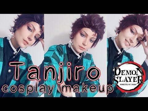 [ Demon Slayer ] Kamado Tanjiro | Cosplay Makeup Tutorial