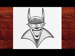 How To Draw The Batman Who Laughs Step by Step | Dark DC Fan Art Pencil Drawing Tutorial