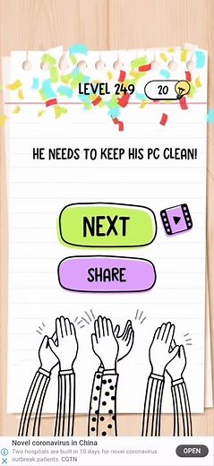 Brain test level 249 Walkthrough Solution