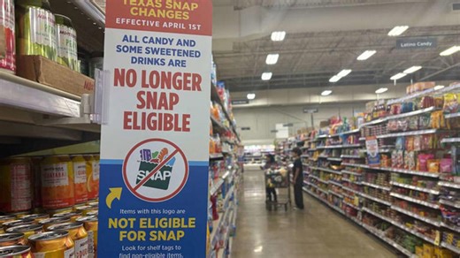 Oh SNAP: Grocery Store Puts Up New ‘No Longer Eligible’ Signs In Candy & Soda Aisles