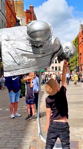 Feeding time with priceless reactions.
