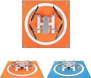 PGYTECH Drones Landing Pad Pro 20inch, Fast-fold Double Sided Waterproof Landig Pad Weighted for DJI Mini 4 pro/Air 3, Mavic 3 Pro, Mini 3 Pro, AVATA 2/AVATA, Mavic 3, Air 2S, FPV, Mavic Mini 2