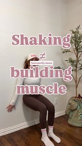 Why this matters (especially for moms) Chasing shaking often leads to: 👉Poor breathing strategies 👉Compensation patterns 👉Pelvic floor tension/overload 👉Training past control instead of within capacity Muscle grows best with: ✔️ Progressive overload ✔️ Controlled reps ✔️ Adequate rest ✔️ Good breathing alignment Comment RECLAIM to grab my 6 week program on sale for $39 ✨this is a one time purchase that you keep forever! | Move With Truelove