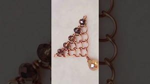 Fish scale necklace | Mermaid | Crystal | Bead jewelry | DIY