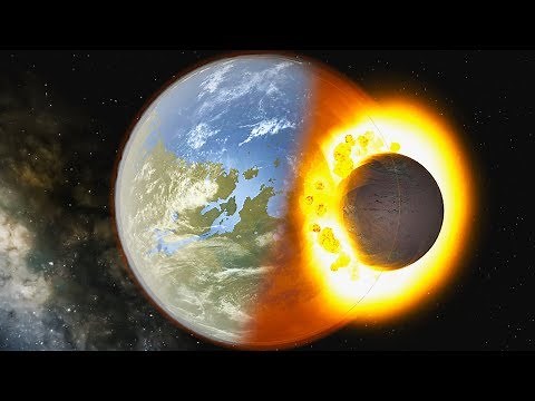 Terraformed Mars By Crashing A Moon Into It in Universe Sandbox 2