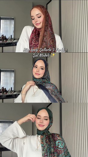 Şal Bağlama Modelleri ve Yöntemleri | Hijab Şal Tutorial