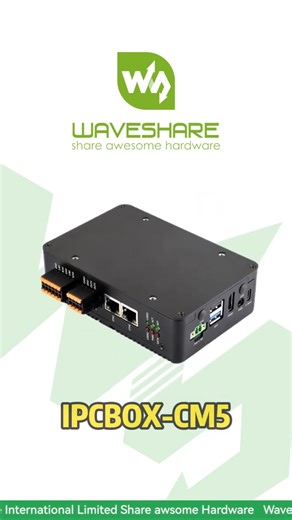IPCBOX-CM5,Blazing-Fast Dual LAN for Industrial Apps,4G/5G Ready + Ultra-Fast NVMe #raspberrypi