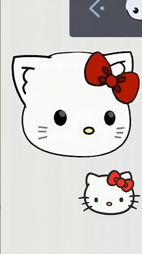 HELLO KITTY 🎀 GACHA CLUB FACE ❤️ #gachaclub #gachaface #sanrio #hellokitty