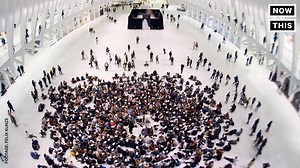 3.6M views · 14K reactions | Hundreds of people formed a flashmob to sit quietly and meditate | NowThis | Facebook