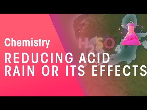 Reducing Acid Rain Or Its Effects | Environmental Chemistry | Chemistry | FuseSchool