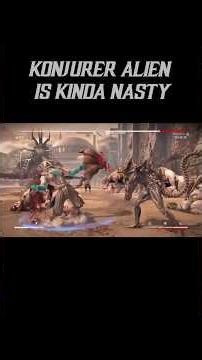 MKX Alien (Konjurer) Combos on Tremor and others.
