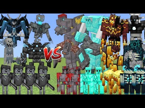 IMMORTAL ALLIANCE Vs 4 STRONGEST ALLIANCE MOB BATTLE IN MINECRAFT